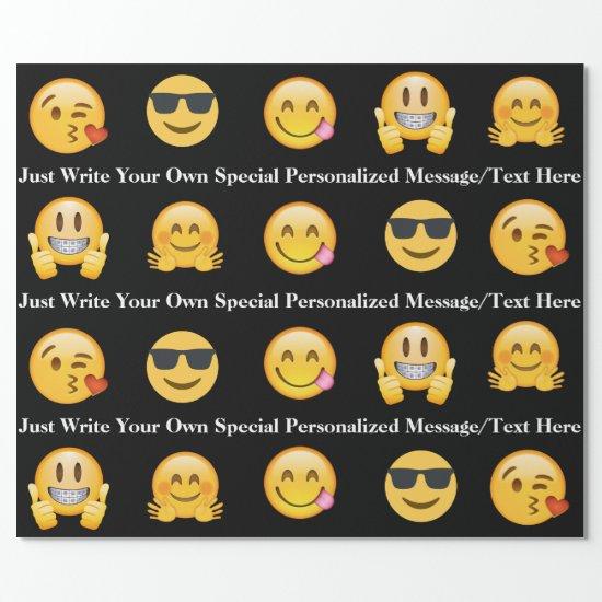 Personalized Emoji Text/Message