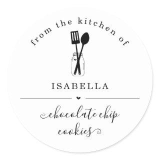 Personalized From the Kitchen of Sticker