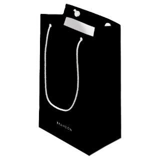 Personalized Gifts For Men Small Black Gift Bags