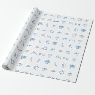 Personalized Hanukkah Preppy Sweet