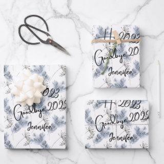 Personalized Hi 2023 Goodbye 2022  Sheets