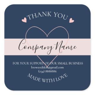 Personalized Homemade THANK YOU  Label