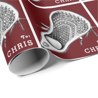 Personalized Lacrosse Gift