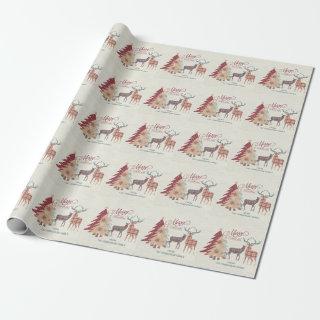 Personalized Merry Christmas Plaids