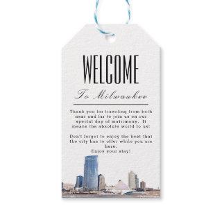 Personalized Milwaukee Welcome Gift Tag