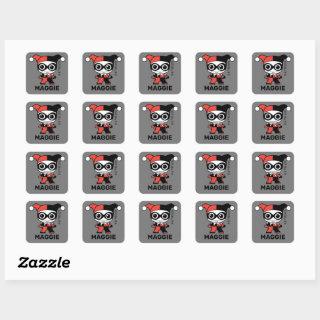 Personalized Mini Harley Quinn Kids' Label