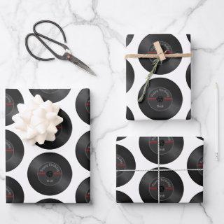 Personalized Retro Vinyl Record  – V