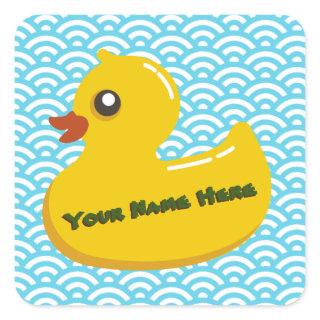 Personalized Rubber duck Stickers