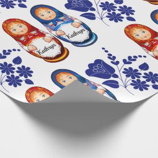Personalized Russian Matryoshka Dolls