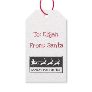 Personalized Santa Gift Tags