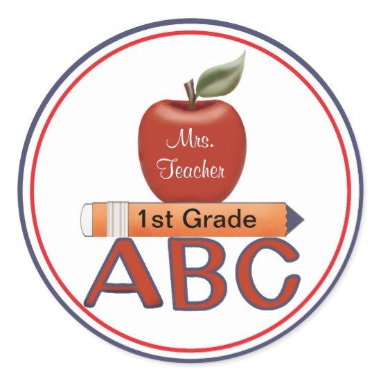 Personalized Teacher Sticker