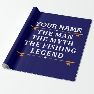 Personalized The Man The Myth The Fishing Legend