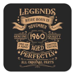 Personalized vintage 65th birthday whiskey label