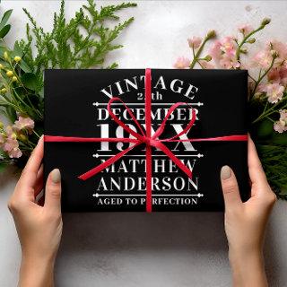 Personalized Vintage Aged to Perfection  Sheets