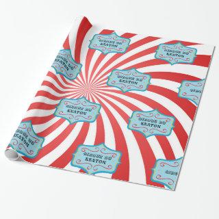 Personalized Vintage Circus
