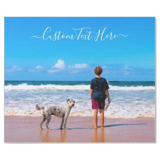 Personalized Your Photo  Custom Text