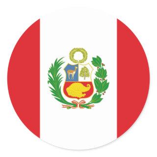 Peru State Flag Sticker