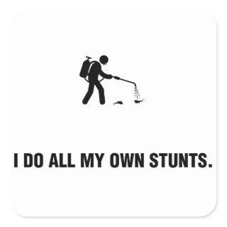 Pest Controller Square Sticker