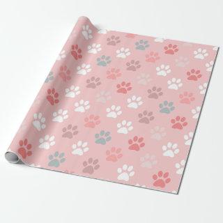Pet paw print - pink