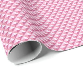 Petal pink, enamel look, studded grid