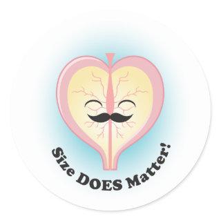 Peter Prostate "Size DOES Matter!" Stickers
