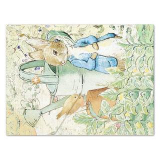 Peter Rabbit and bird Tissue Paper