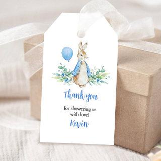 Peter Rabbit Baby Shower Thank you Gift Tags