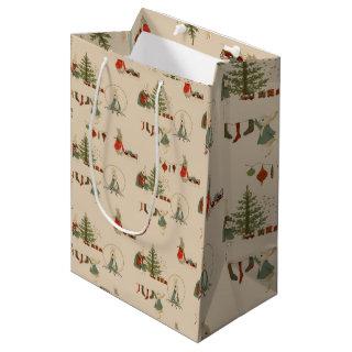 Peter Rabbit Christmas Medium Gift Bag