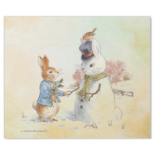 Peter Rabbit (snowman)