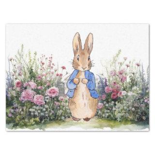 Peter the Rabbit in his garden No 2 Tissue Paper