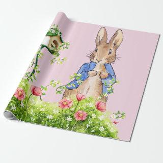 Peter the Rabbit in His Garden