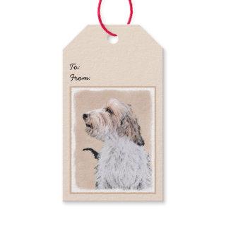 Petit Basset Griffon Vendéen Painting - Dog Art Gift Tags