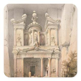 Petra Square Sticker
