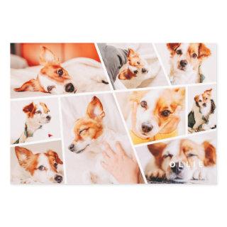 Pets Modern Simple Custom 9 Photos Collage  Sheets