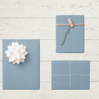 Pewter Blue Solid Color  Sheets