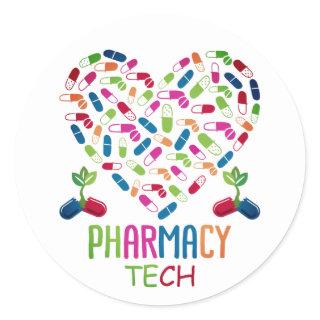 Pharmacist Pharmacy Technician Classic Round Sticker