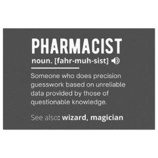 pharmacist tissue paper
