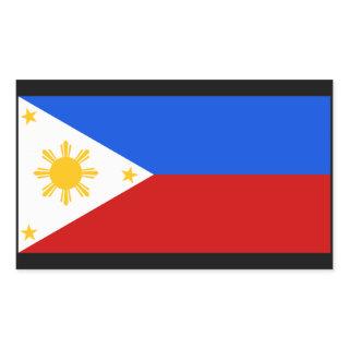 Philippines Rectangular Sticker