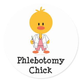 Phlebotomy Chick Stickers