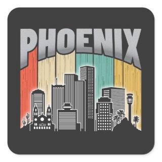 Phoenix Arizona Square Sticker