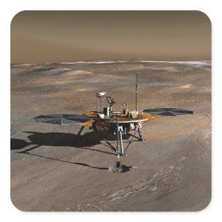 Phoenix Mars Lander 2 Square Sticker