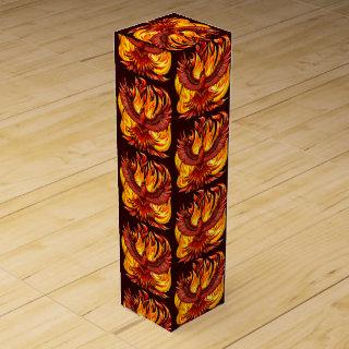 Phoenix mythological immortal Creature Wine Box