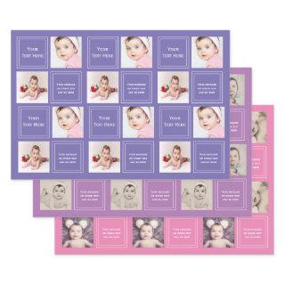 Photo Collage Personalized Template  Sheets