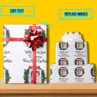 Photo Frame with Wreath