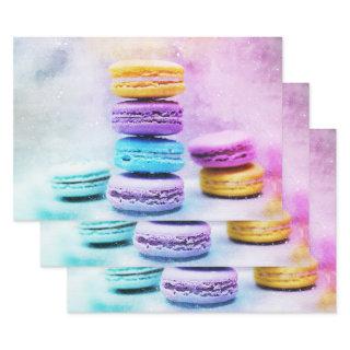 Photo of Colorful Delicious Macarons  Sheets