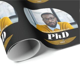 Photo PhD Degree Name Black Graduation
