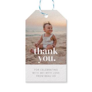 Photo Thank You Gift Tags