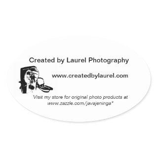 Photography Business Promotional Stickers