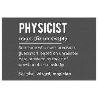 physicist tissue paper