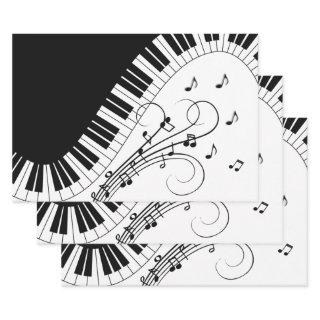 Piano Keyboard Music Design    Sheets